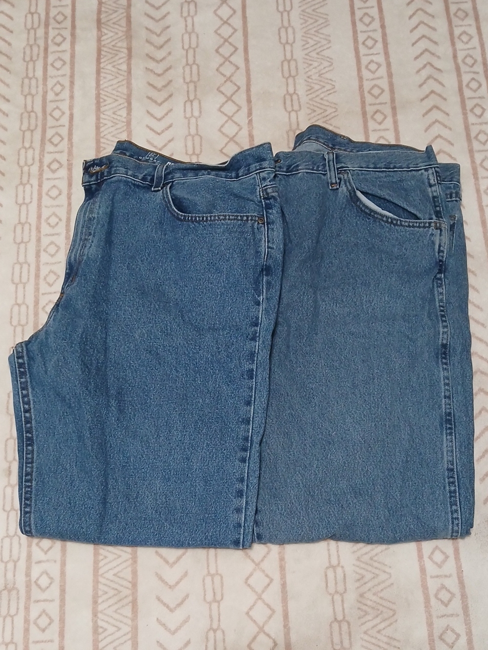 George Men’s Straight-Leg Jeans in Medium Blue